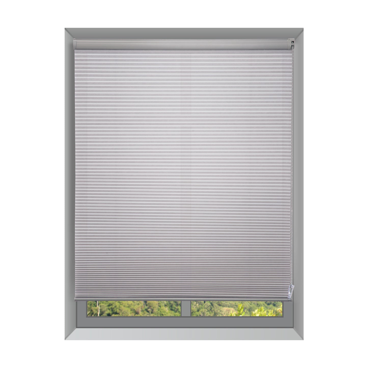 Custom 1 Inch Corded Light Filtering Cellular Shades