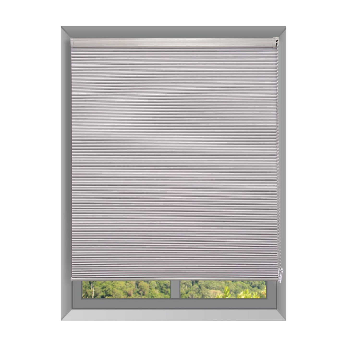 Custom 1 Inch Corded Blackout Cellular Shades