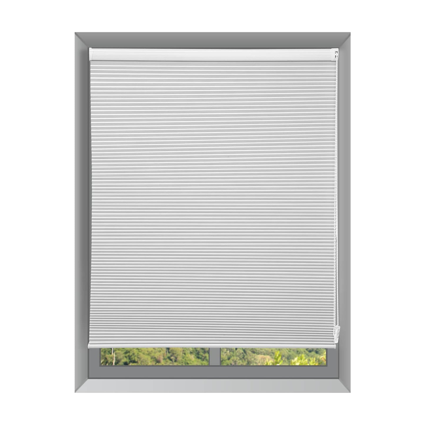 Custom 1 Inch Corded Blackout Cellular Shades