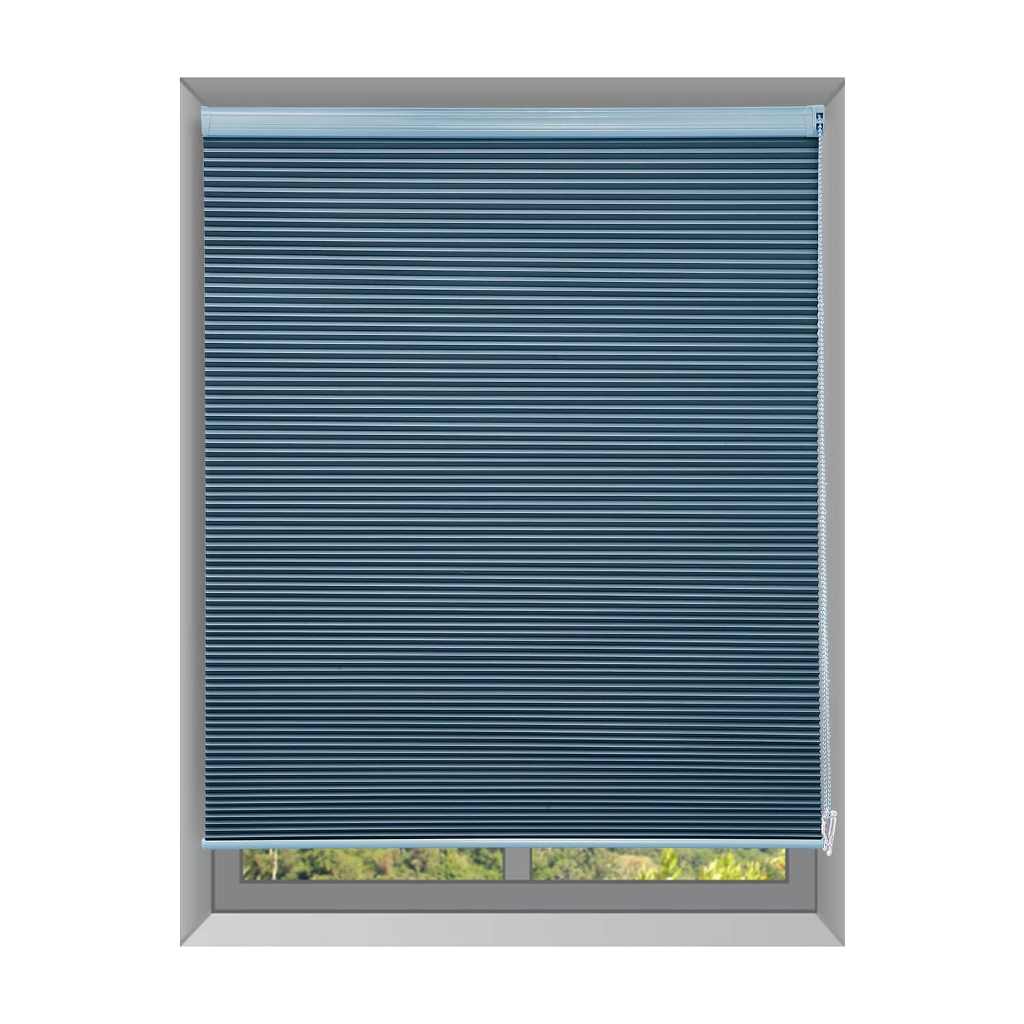 Custom 1 Inch Corded Blackout Cellular Shades