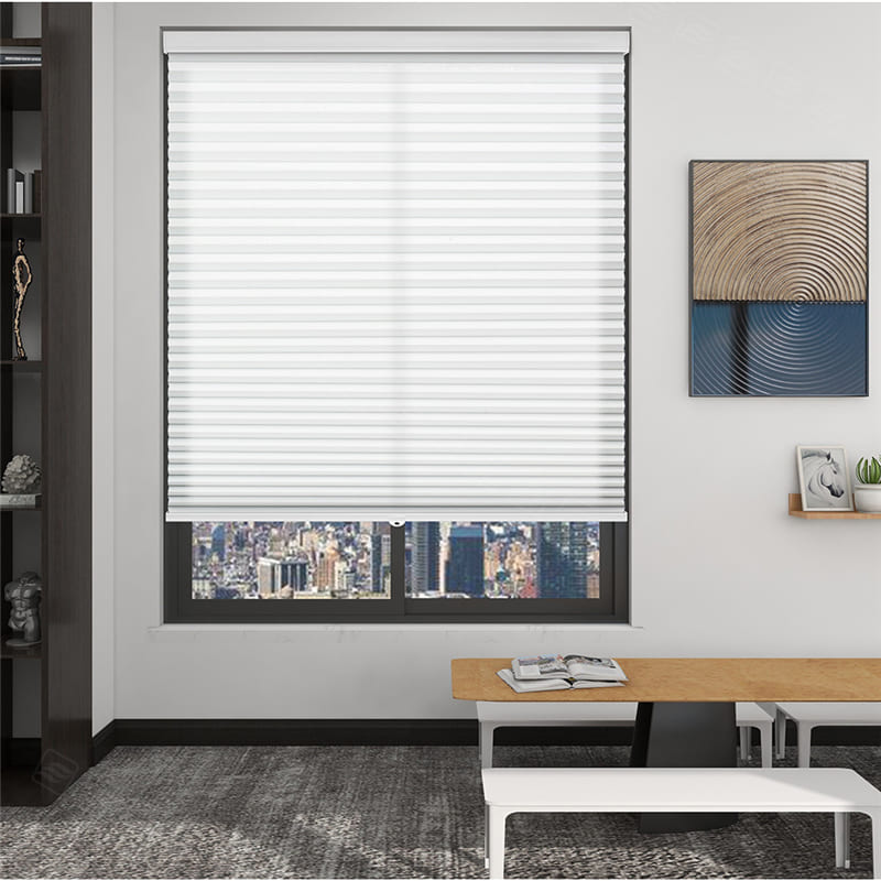 Custom No Drill 1 inch Blackout Cellular Shades Cordless