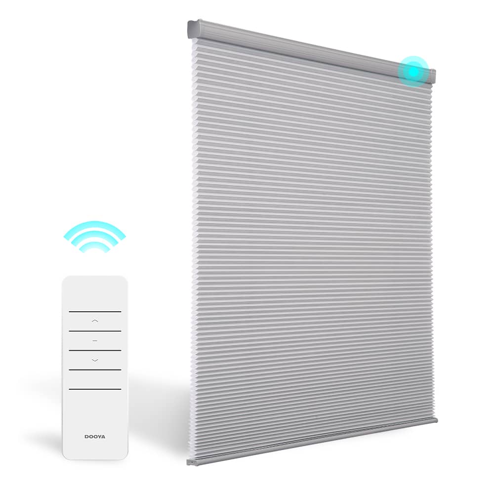 Motorized Light Filtering Cellular Shades