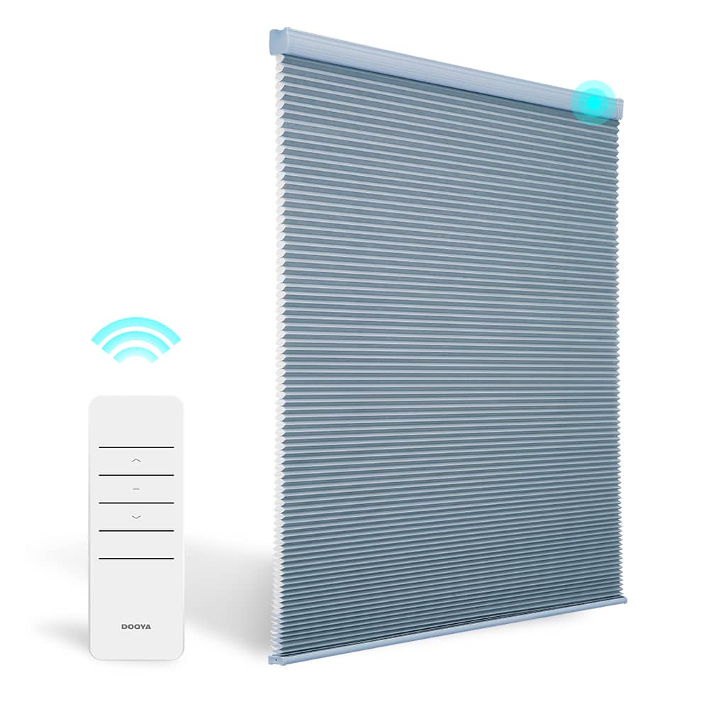 Motorized Light Filtering Cellular Shades