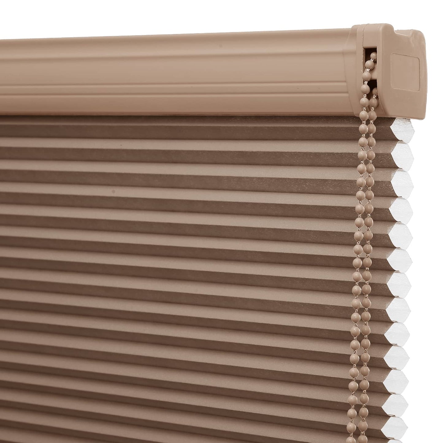 Custom 1 Inch Corded Light Filtering Cellular Shades