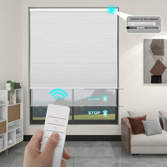 Motorized Blackout Cellular Shades