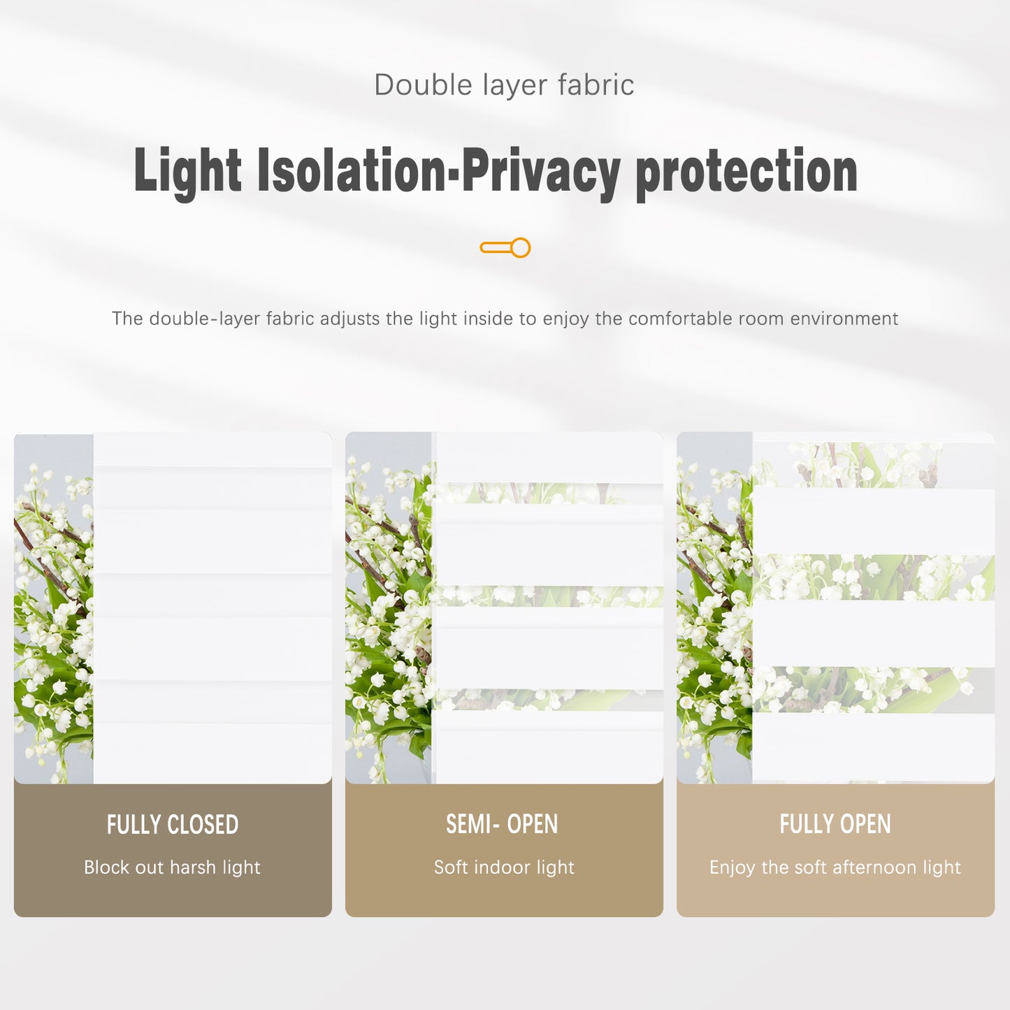 Custom Corded Blackout Zebra Roller Shades
