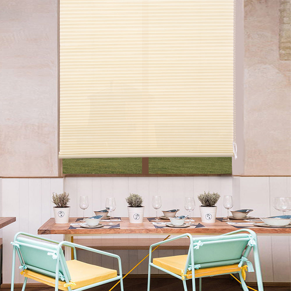 Custom 1 Inch Corded Light Filtering Cellular Shades