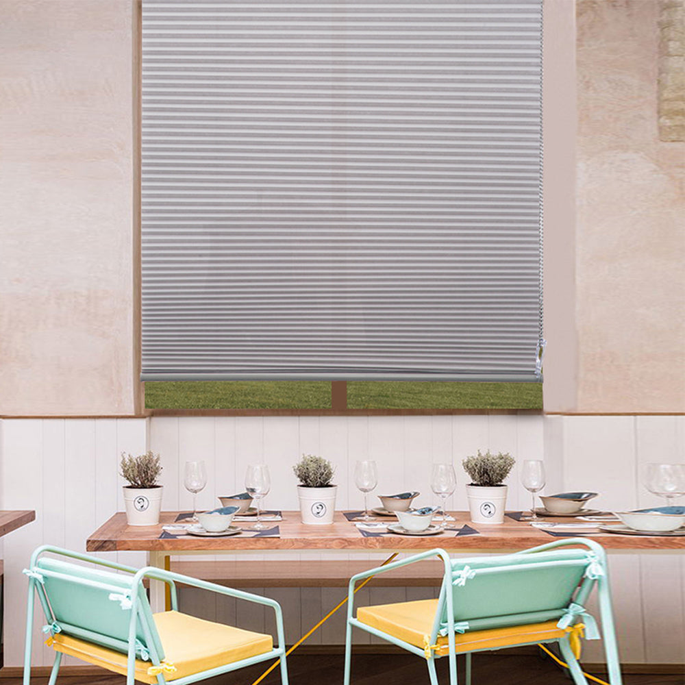 Custom 1 Inch Corded Light Filtering Cellular Shades