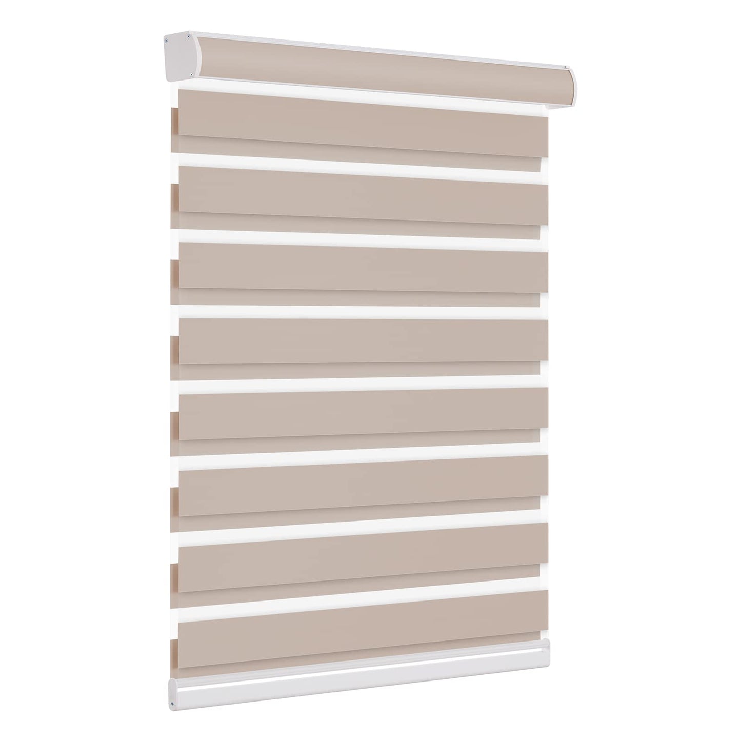 Custom Cordless Blackout Zebra Roller shades