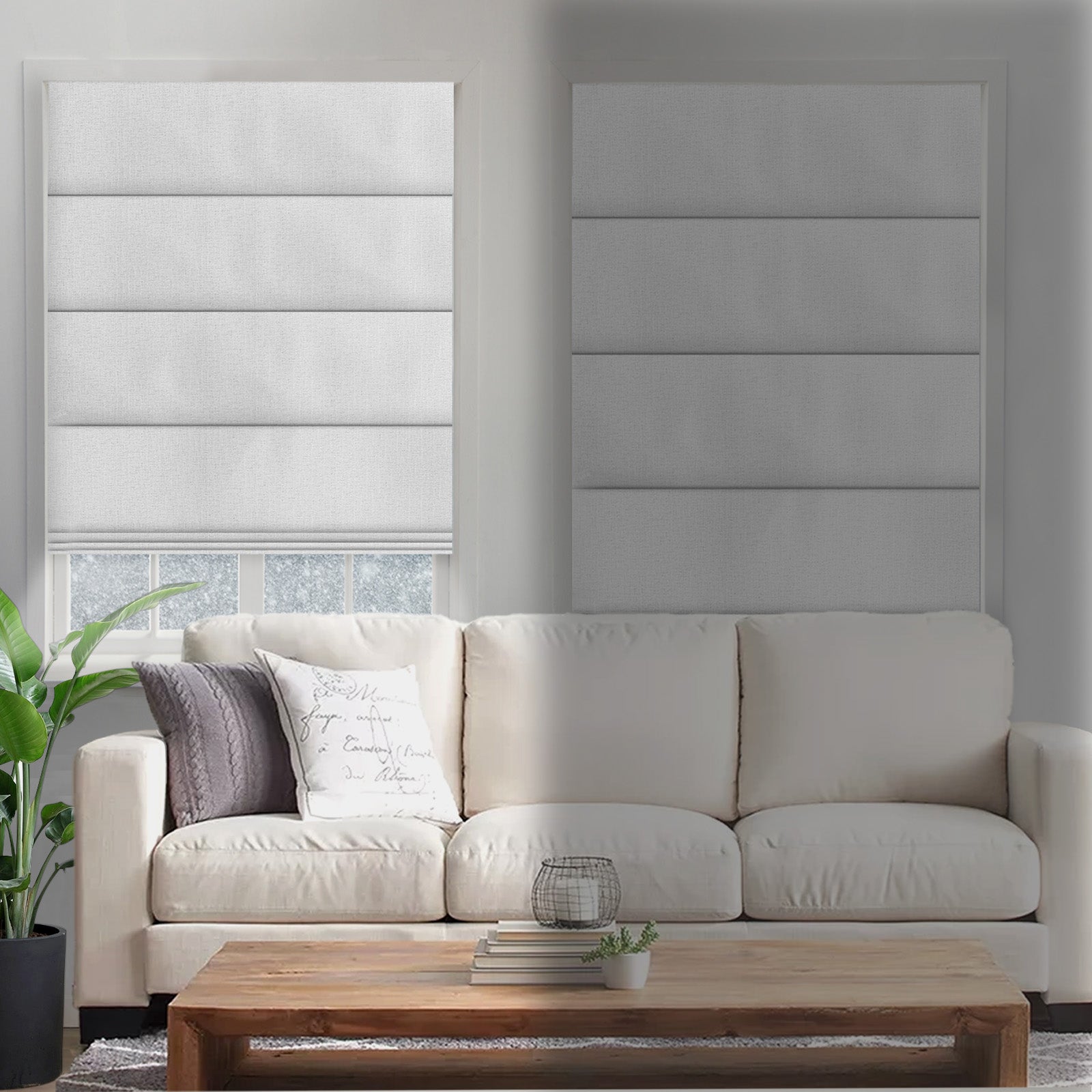Changshade No Drill Roman Shades