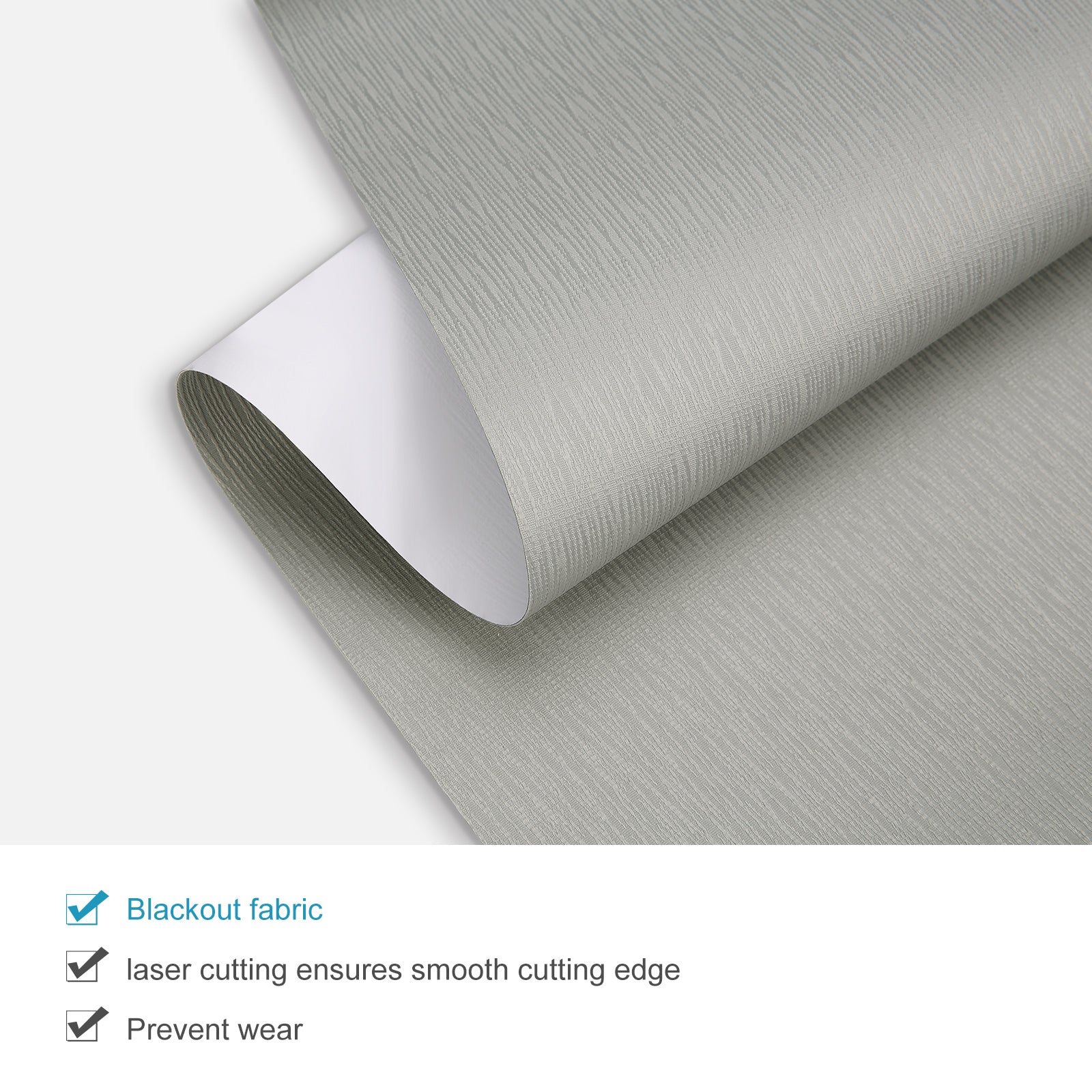 Custom Corded Blackout Roller Shades