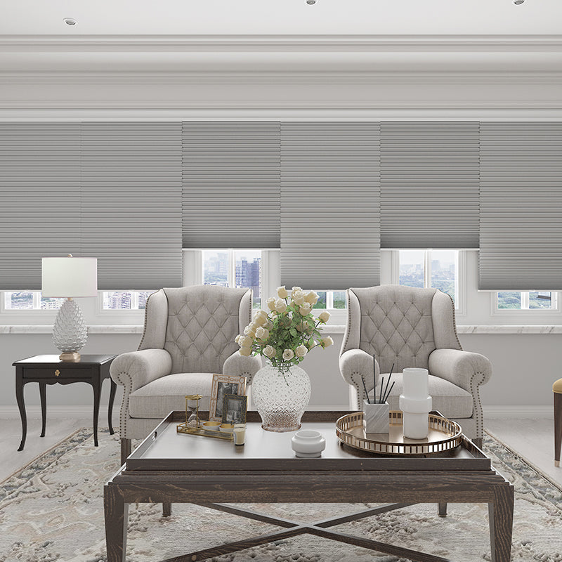 Custom 1.5 inch Cordless Blackout Cellular Shades