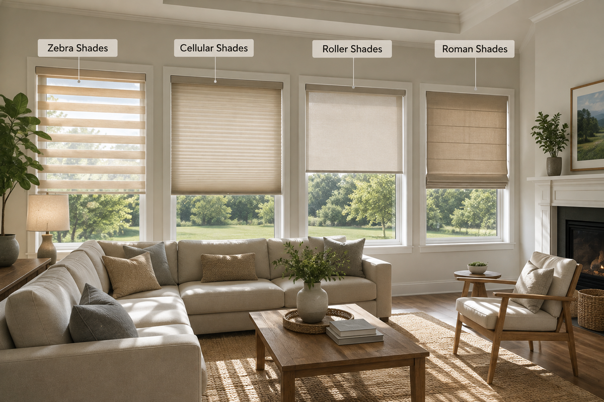 How to Choose the Right Window Shades for Every Room in Your Home