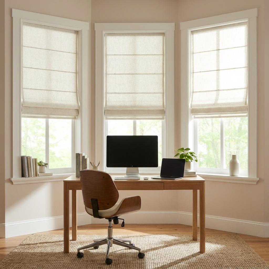 Roman Shades: A Stylish Window Treatment for Privacy, Light Control, and Elegant Home Design