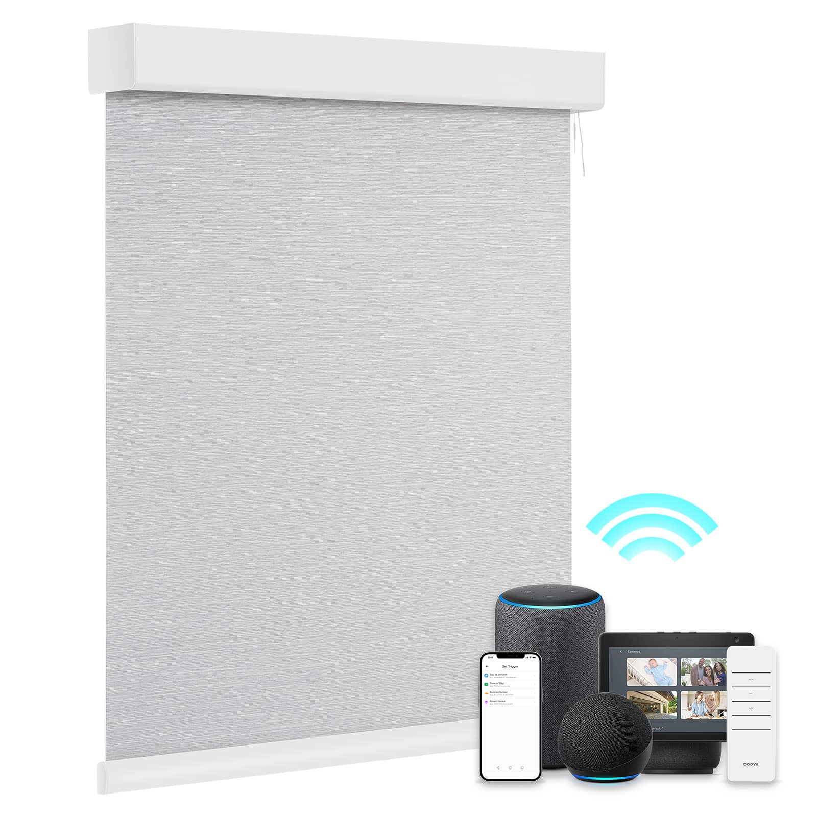 Smart Blackout  Roller Blinds & Alexa  IKEA SmartThings Motorized