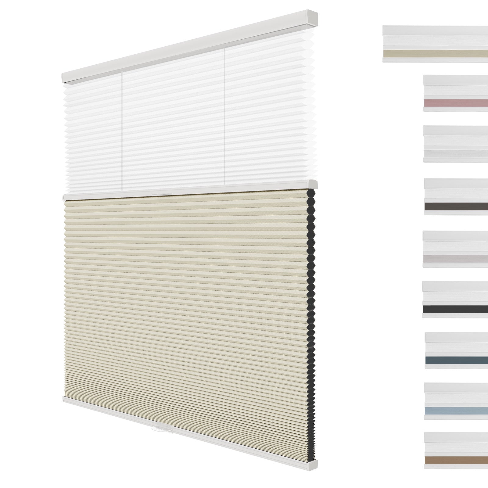 Changshade Custom Day Night Cellular Shades