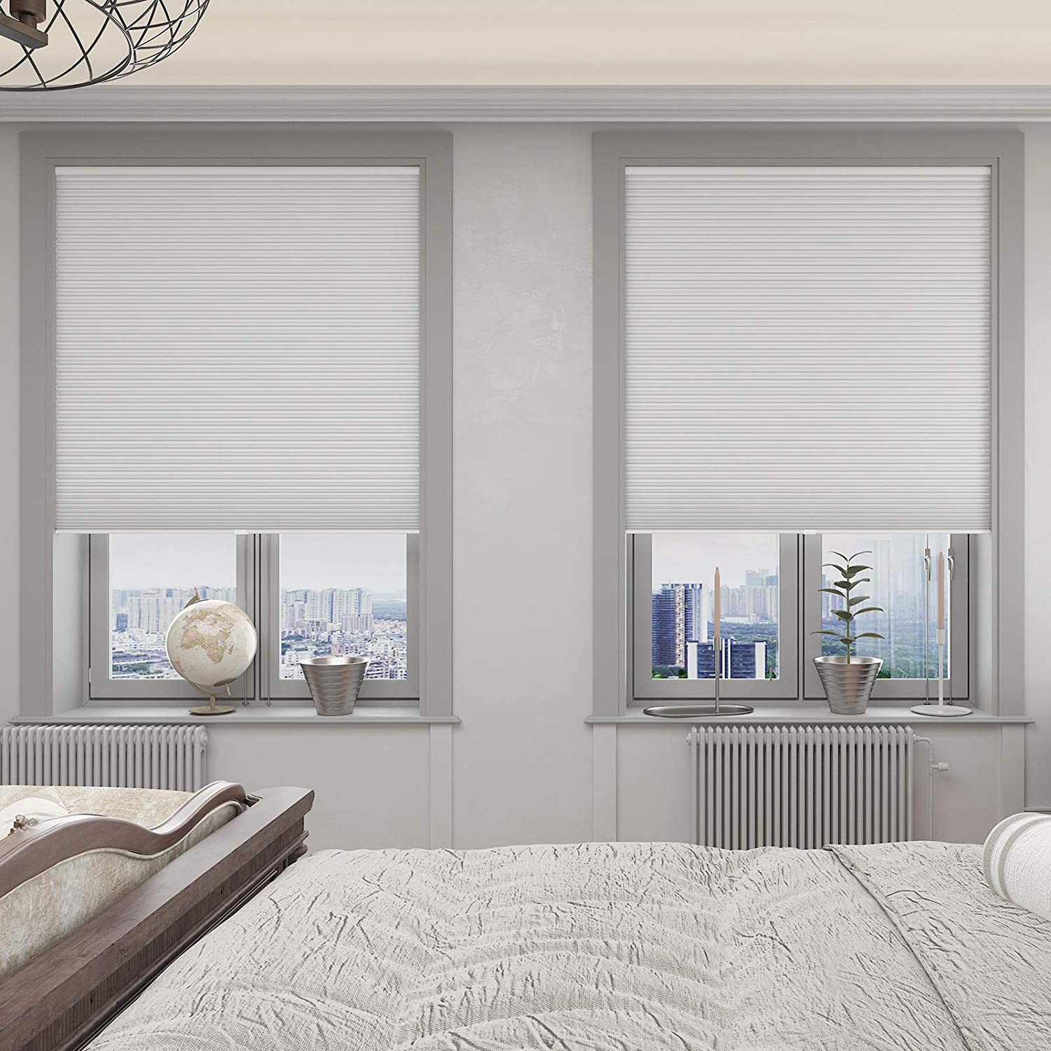 Custom 1.5 inch Cordless Blackout Cellular Shades