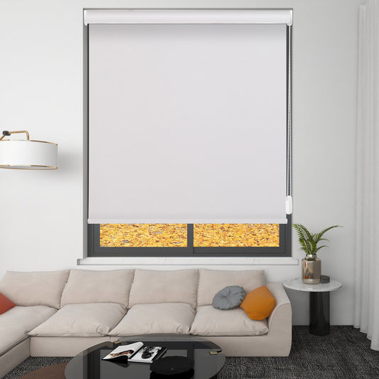 Custom Corded Blackout Roller Shades