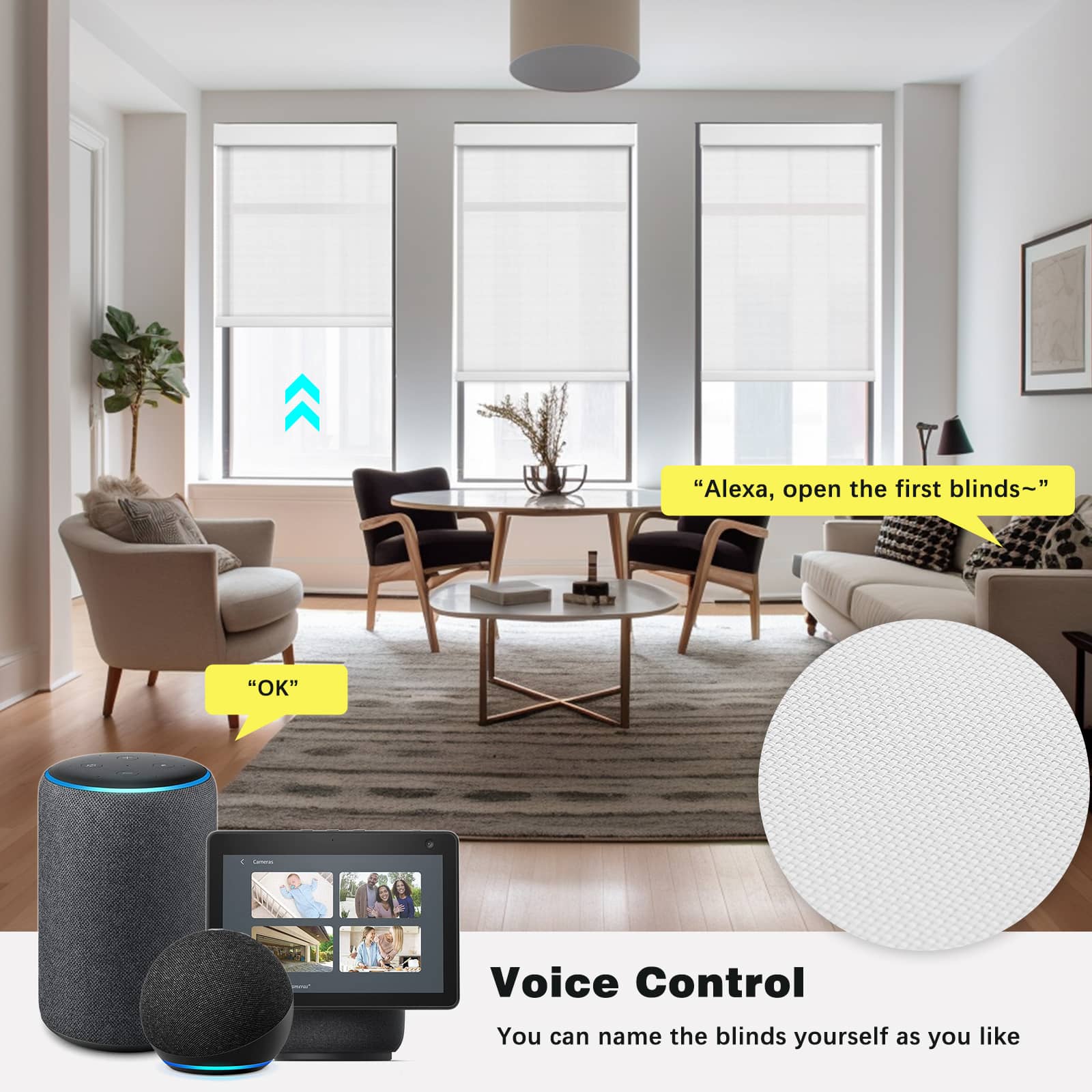 Smart Light Filtering  Roller Blinds & Alexa  IKEA SmartThings Motorized