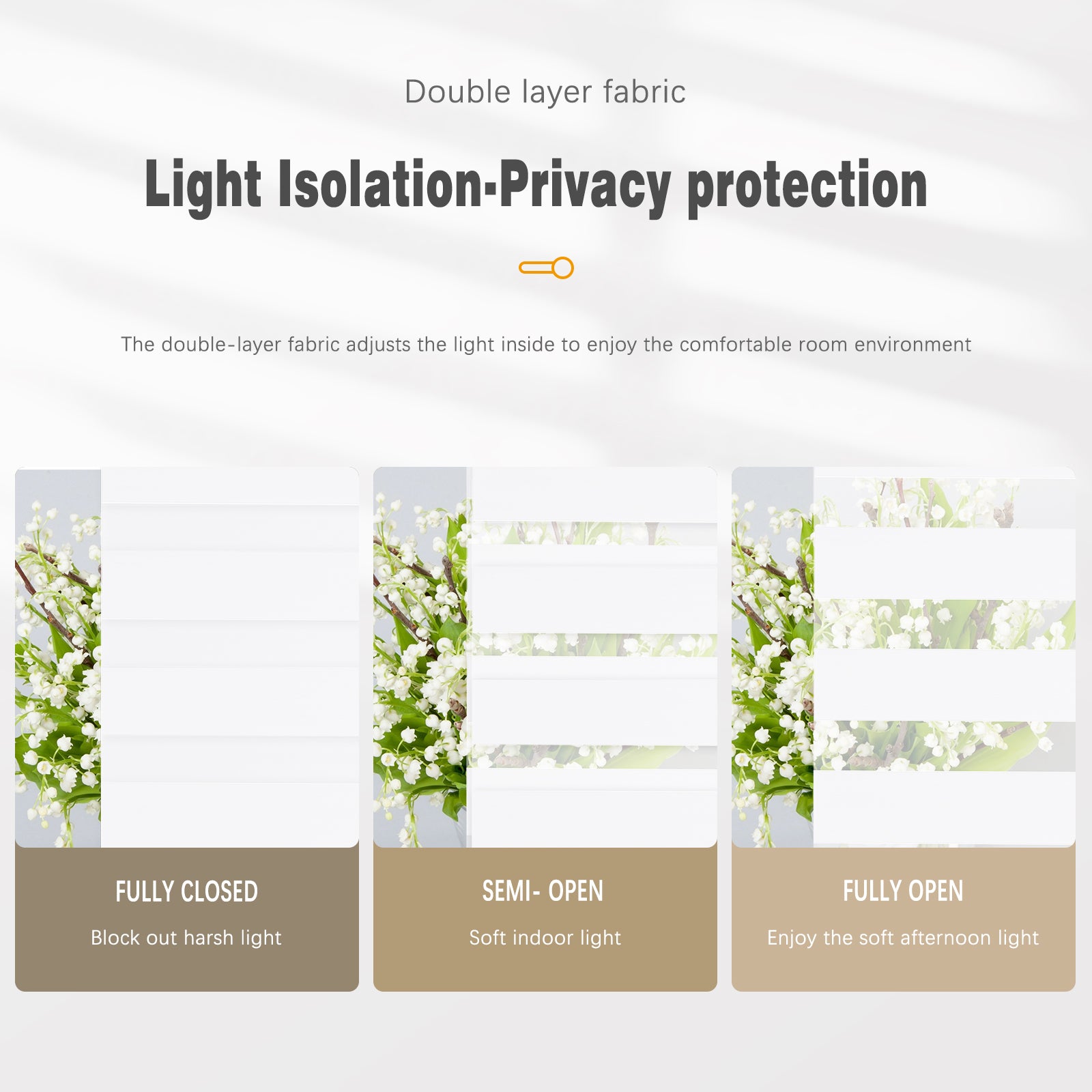 Custom Corded Blackout  Zebra Roller Shades