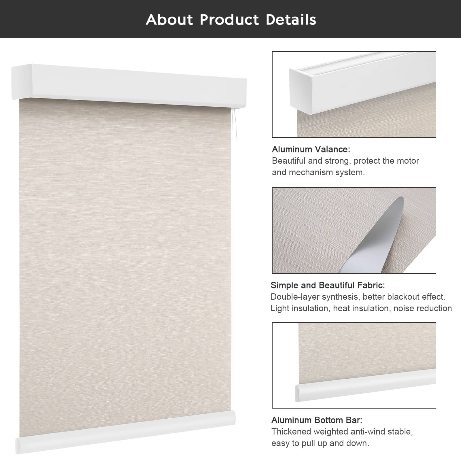 Smart Blackout  Roller Blinds & Alexa  IKEA SmartThings Motorized