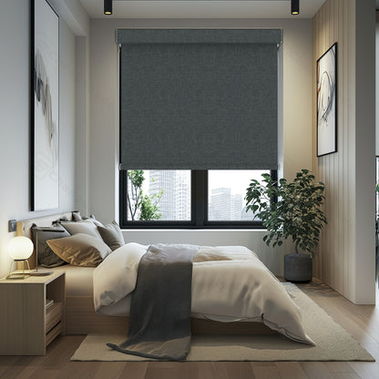 Changshade OMEGA1.0 Custom Smart Blinds with Manual Motorized Blinds with Remote Control, Automatic Window Blinds for Home