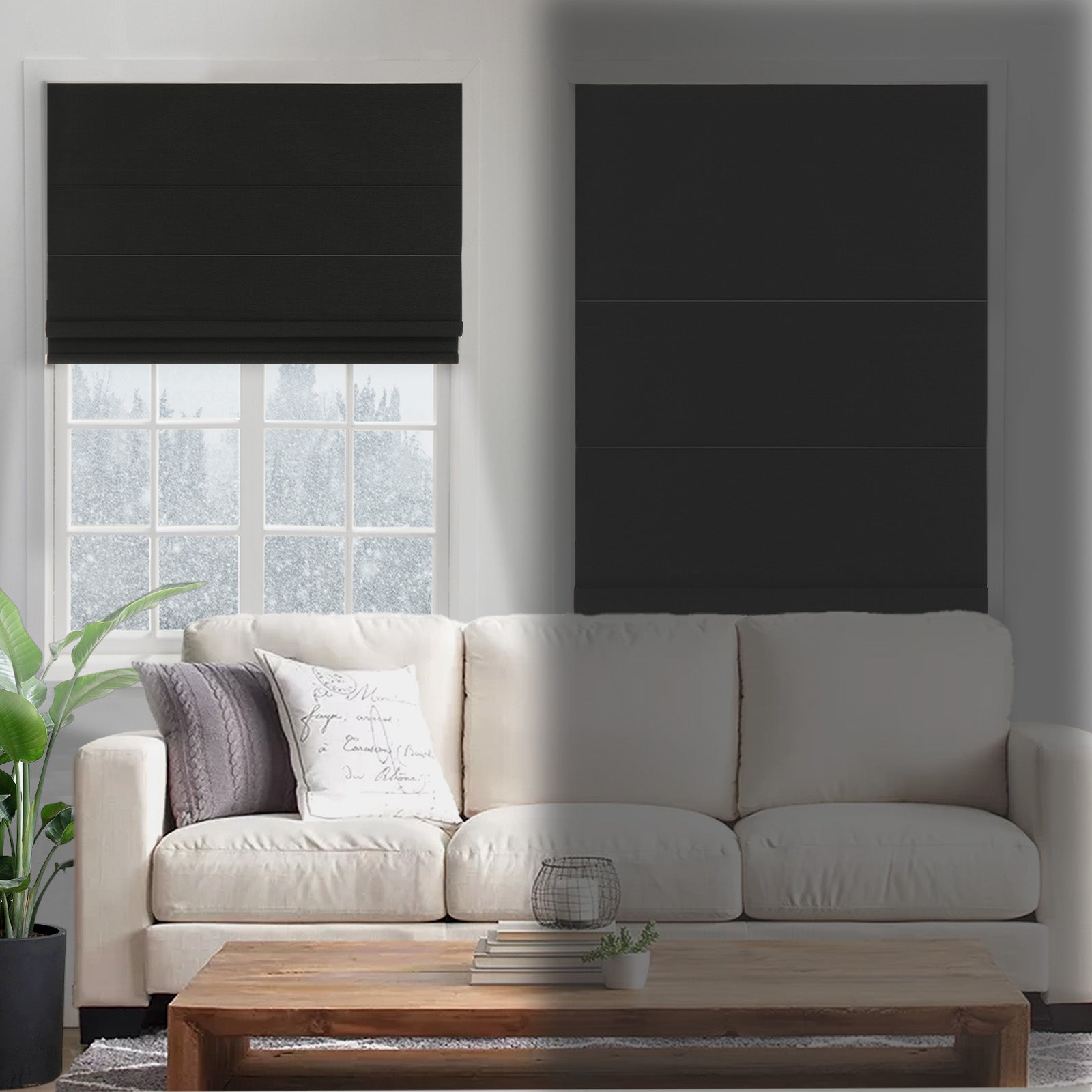 Changshade No Drill Roman Shades