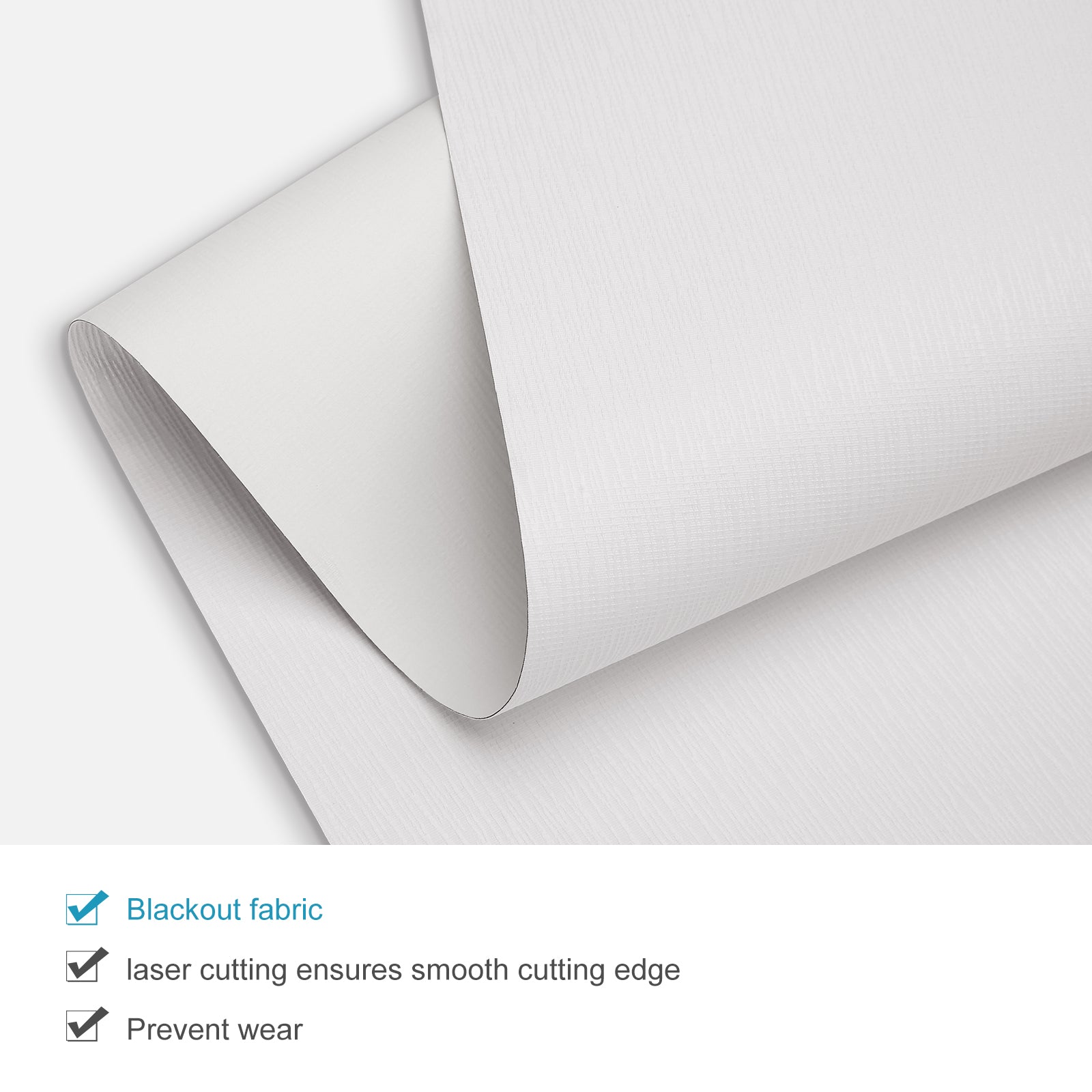 Custom Corded Blackout Roller Shades