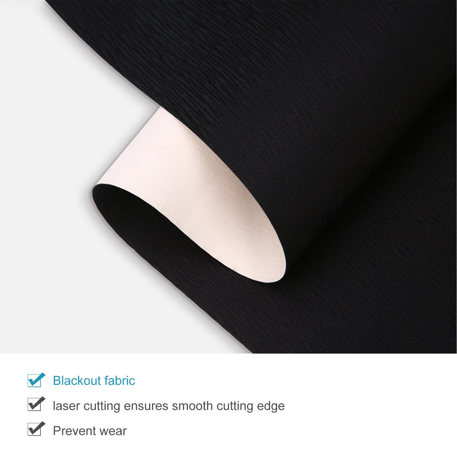 Custom Corded Blackout Roller Shades