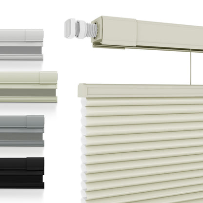 Changshade No Drill Cellular Shades,Custom Size Top Down Bottom Up Cordless Blinds