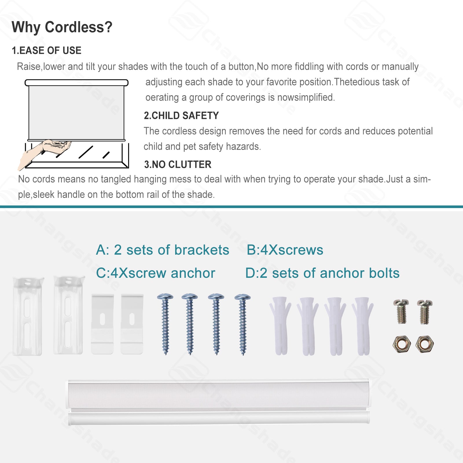 Custom Cordless Blackout & Cover Roller Shades